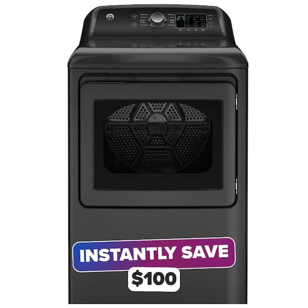 7.4 cu. ft. vented Front Load Electric Dryer in Diamond Gray with Sensor Dry