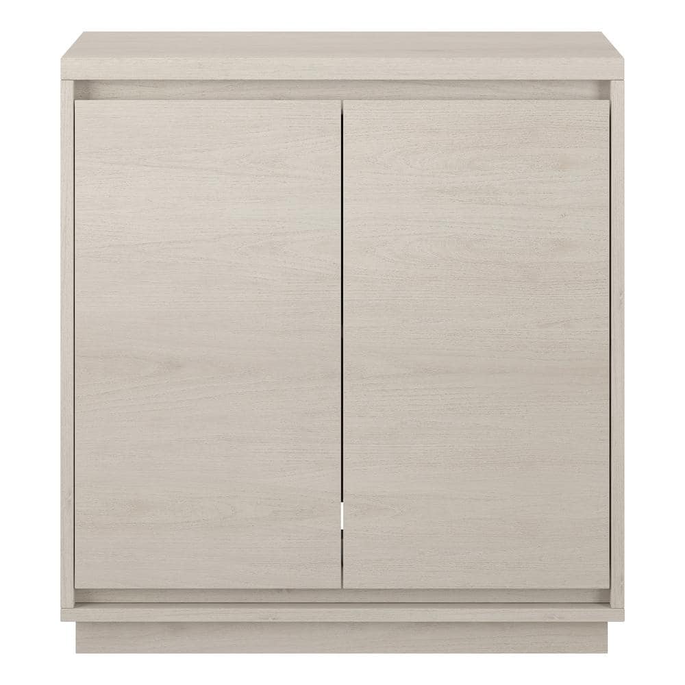 Alder White 30" Rectangular MDF Accent Cabinet