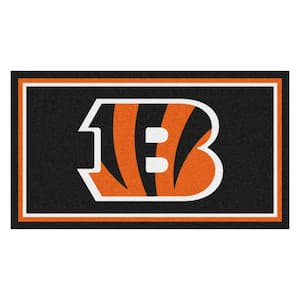 NFL - Cincinnati Bengals 3 ft. x 5 ft. Ultra Plush Area Rug