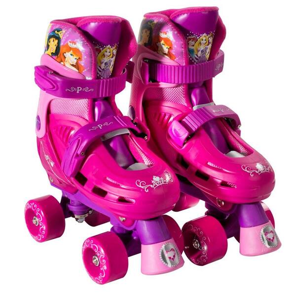 Disney Princess Junior Size 10 - 13 Kids Classic Quad Roller Skates