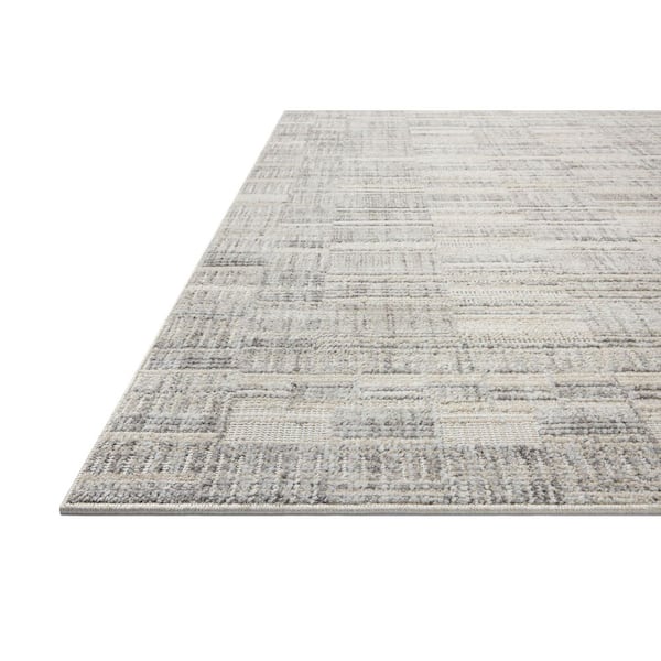 Roxie Granite / Oatmeal 9 ft. 3 in. x 9 ft. 3 in. Contemporary Area Rug