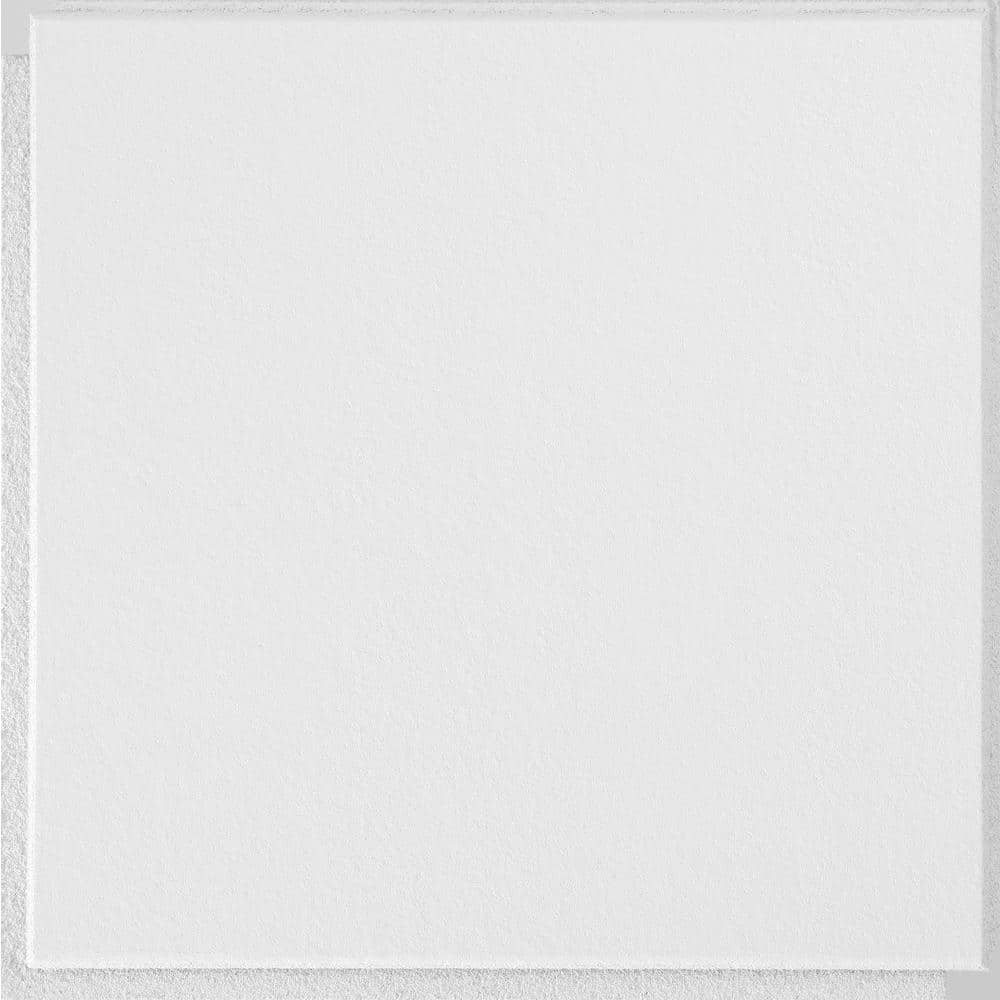 Armstrong Ceilings Washable White 1 Ft, 2×4 Acoustical Ceiling Tiles Home Depot