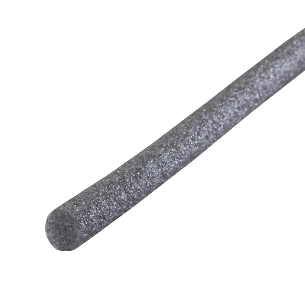 3/8 in. x 50 ft. gray foam backer rod weatherstrip for small gaps and joints