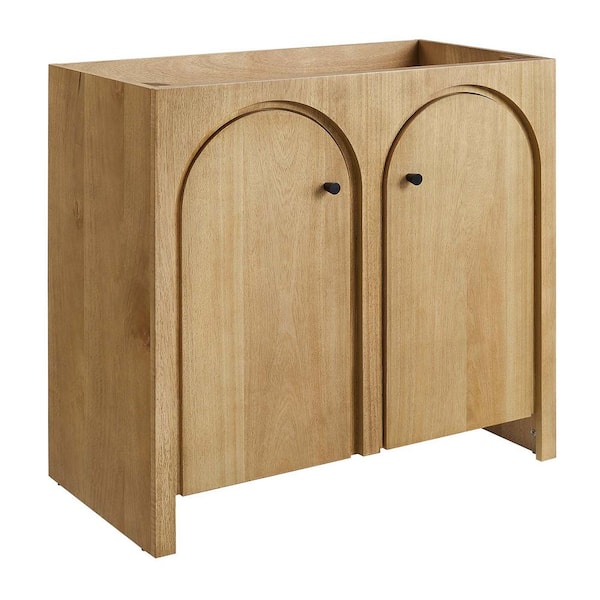 Appia 36 in W x 18 in. D x 34.5 in H . Bath Vanity Cabinet without Top in Oak