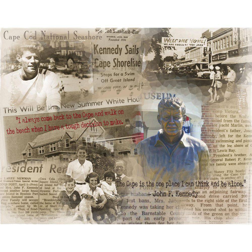 Cape Kennedy by Grotto Studios 1-Piece Unframed Graphic Print Abstract Poster Art Print 24 in. x 18 in. price history on PriceWatchPro