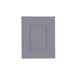 Lancaster Shaker Gray Decorative Door Panel 12-in. W x 15-in H x 0.75-in D