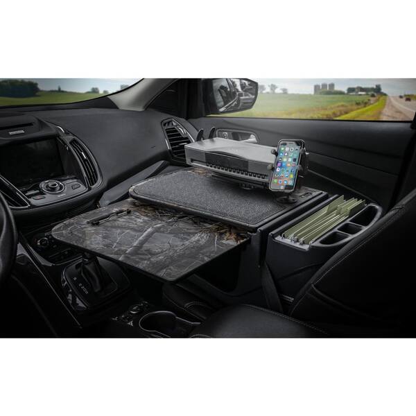 AutoExec Roadmaster Car Realtree Edge Camouflage with X-Grip Phone Mount, Tablet Mount and Printer Stand