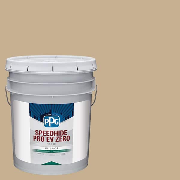 PPG Speedhide Pro EV Zero 5 gal. PPG15-31 Beige Tellin Flat Interior Paint