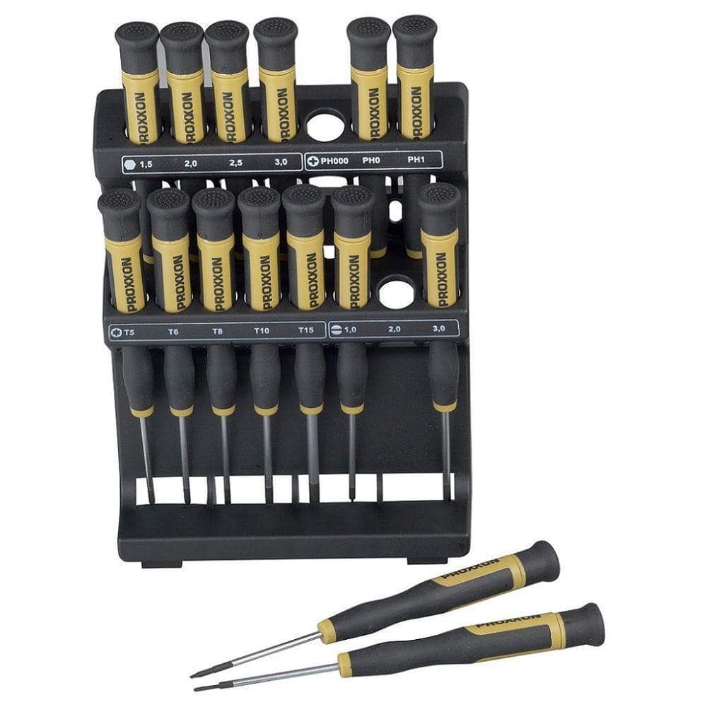 Micro Screwdrivers Set with Holder (15-Piece) price history on PriceWatchPro