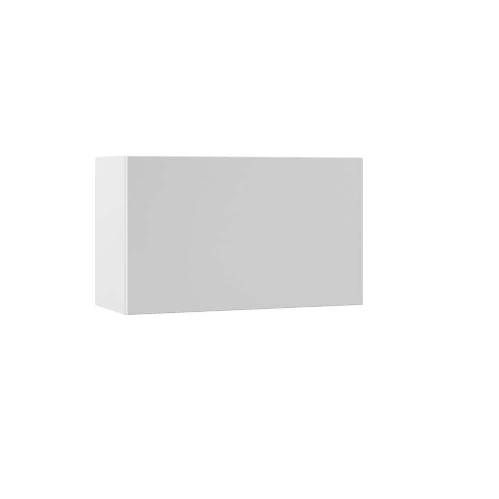 Hampton Bay Designer Series Edgeley Assembled 30x18x12 in. Wall Lift Up Door Kitchen in