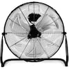 Adrinfly 20 in. 3 Speed High Velocity Heavy Duty Metal Industrial Floor Fans Oscillating Quiet for Home, Black SNPH039IN119