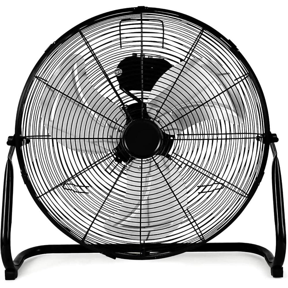 20 in. 3 Speed High Velocity Heavy Duty Metal Industrial Floor Fans Oscilla