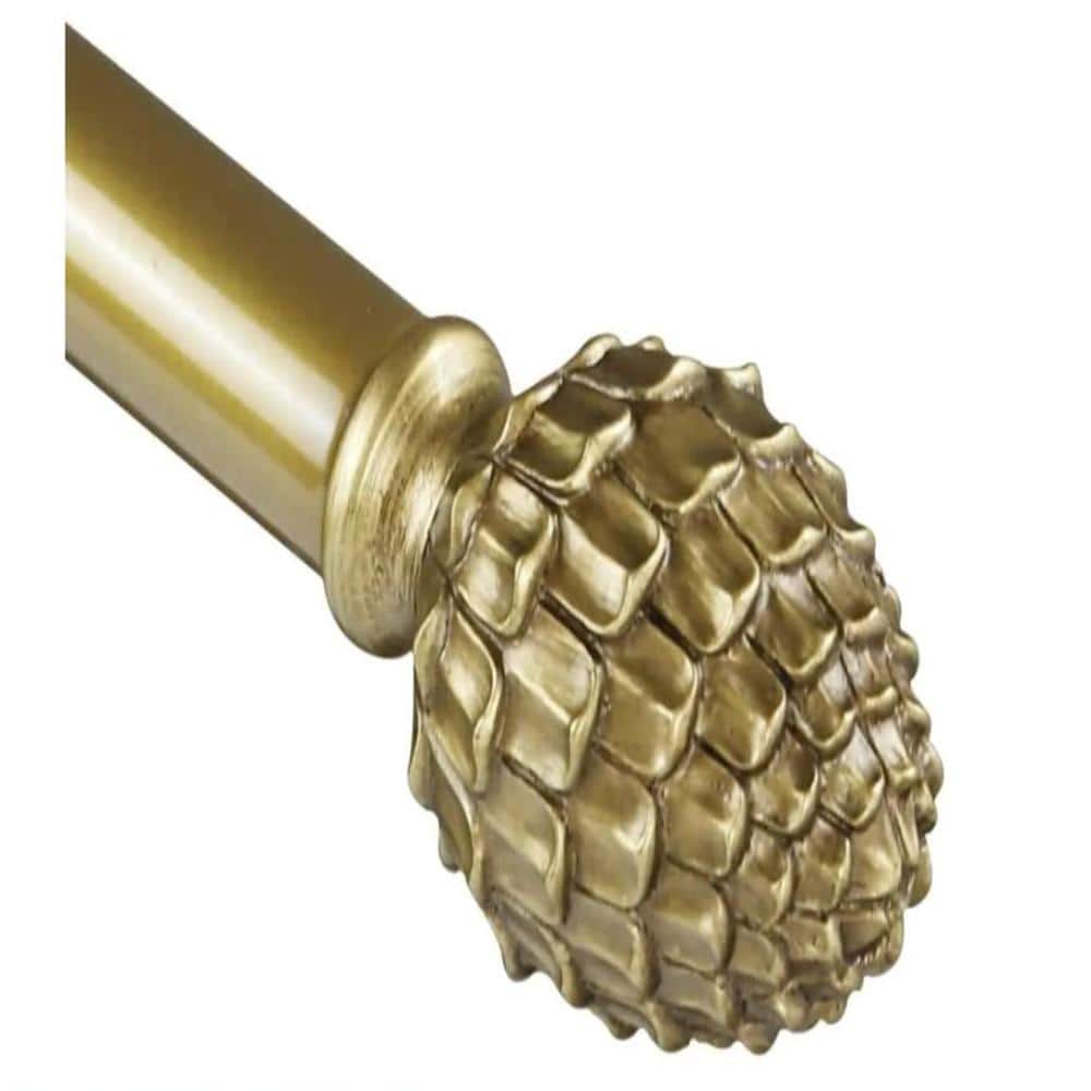 Pineapple Curtain Drapery Rod Set price history on PriceWatchPro