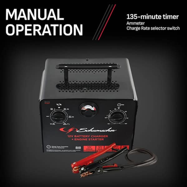 Schumacher Electric Automotive 6 Volt, 12 Volt, 250 Amp Manual