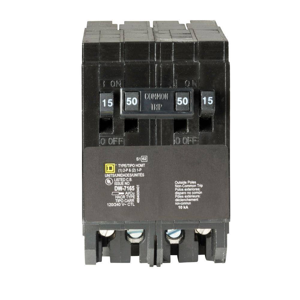 Square D Homt1515250Cp Miniature Circuit Breaker