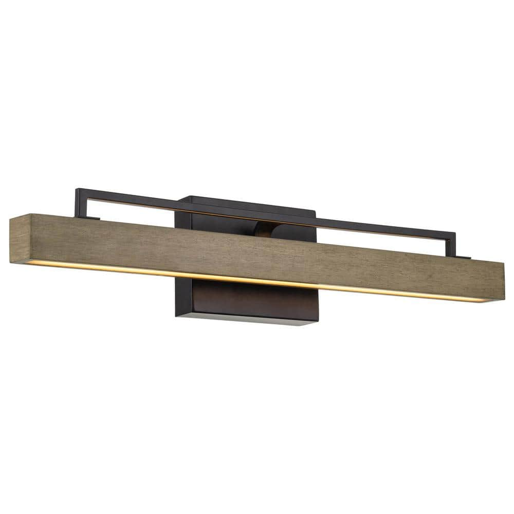 Kira Home Felix 1-Light Black Modern Bathroom Light RVY-WB2193-L24-BK ...