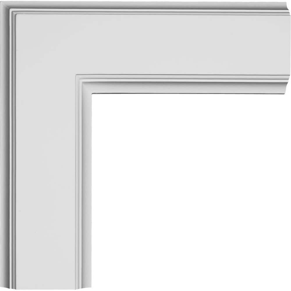 Ekena Millwork 14 in. Inner Corner for 5 in. Traditional Coffered ...