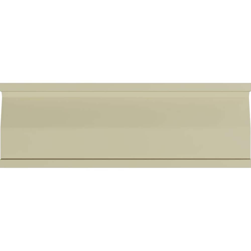 Gray Primed Polyurethane Geometric Chair Rail Moulding
