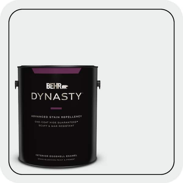 BEHR DYNASTY 1 gal. #PWN-16 Day Spa Eggshell Enamel Interior Stain-Blocking Paint & Primer
