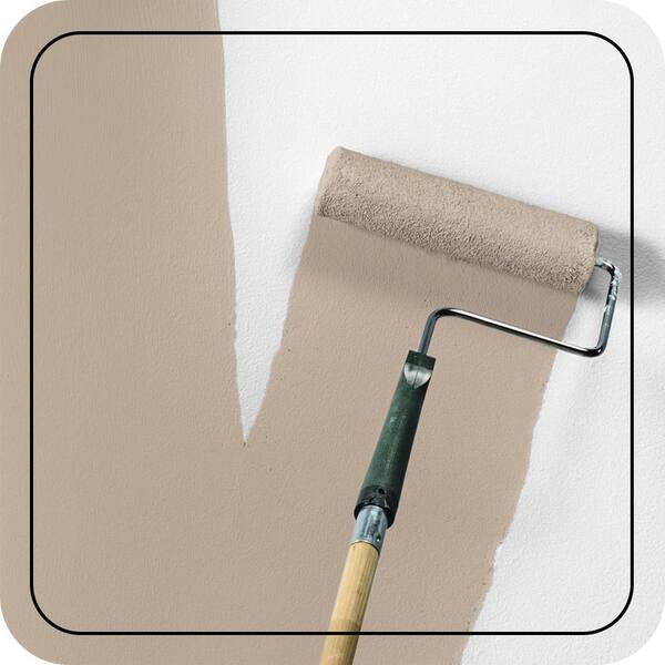 BEHR PREMIUM PLUS 8 oz. #MQ2-32 Mink Haze Flat Interior/Exterior