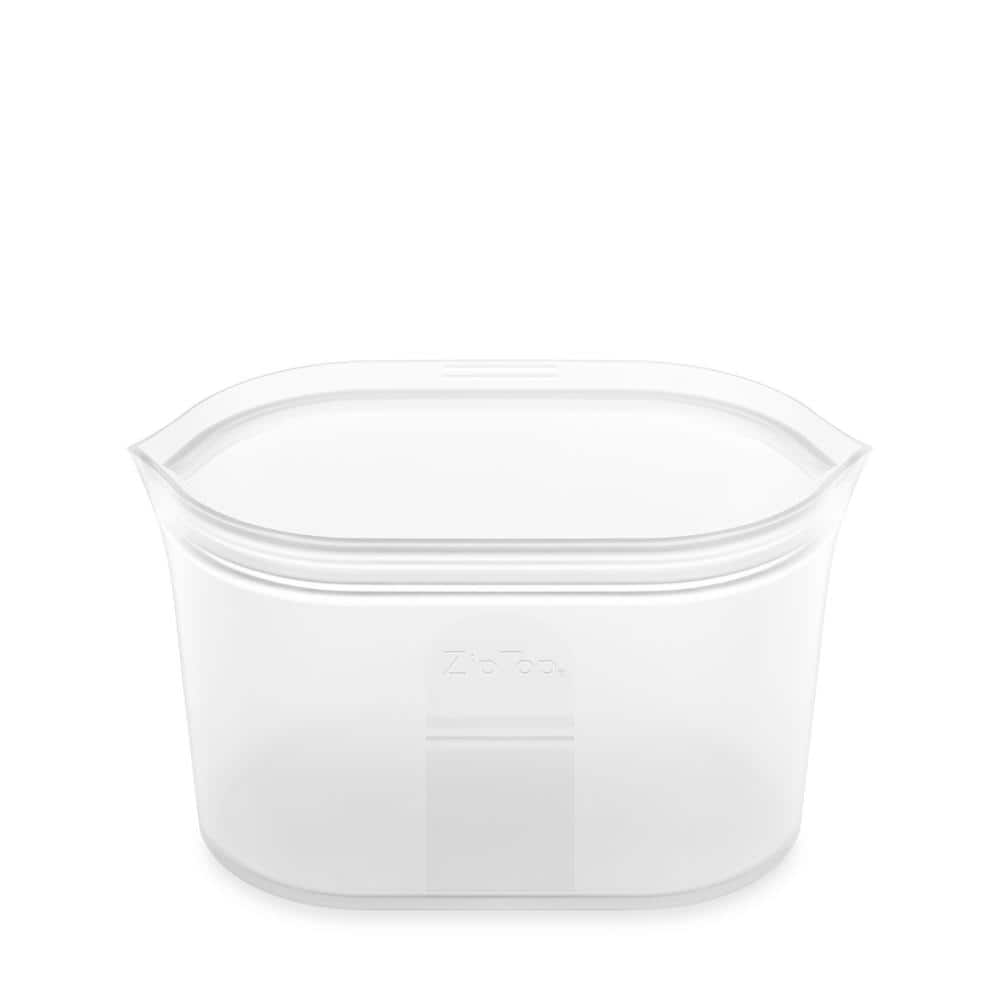 Ice Cream Tub Reusable Container with Non-Slip Base, Stackable on Freezer  Shelves, BPA-Free 