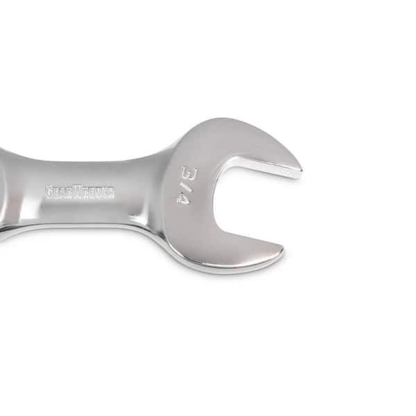 GEARWRENCH SAE/Metric 72-Tooth Stubby Combination Ratcheting