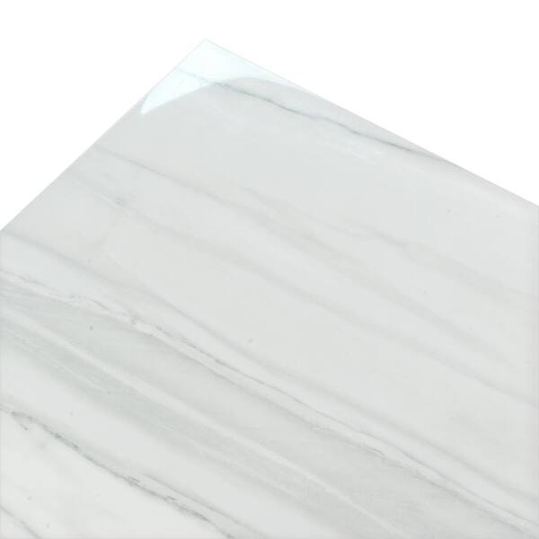 Apollo Tile Splendor White 23.7 in. x 47.25 in. Polished Porcelain