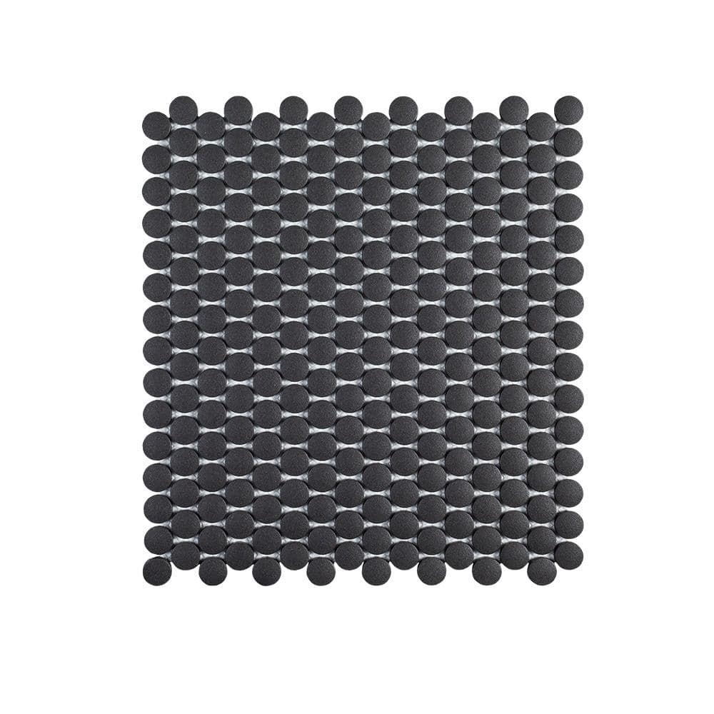 Jeffrey Court Shadow Mountain Gray 11.375 in. x 12.25 in. Penny