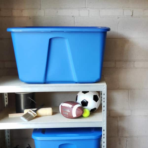 HOMZ 32 Gallon Storage Totes Bins - Lot of 2 - household items - by owner -  housewares sale - craigslist