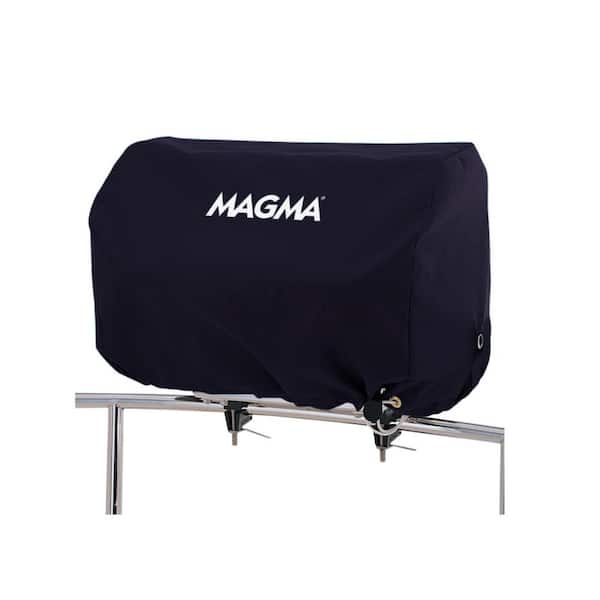 Rectangular Grill Cover for 12 in. x 18 in. Grill in Color Captain's Navy Blue