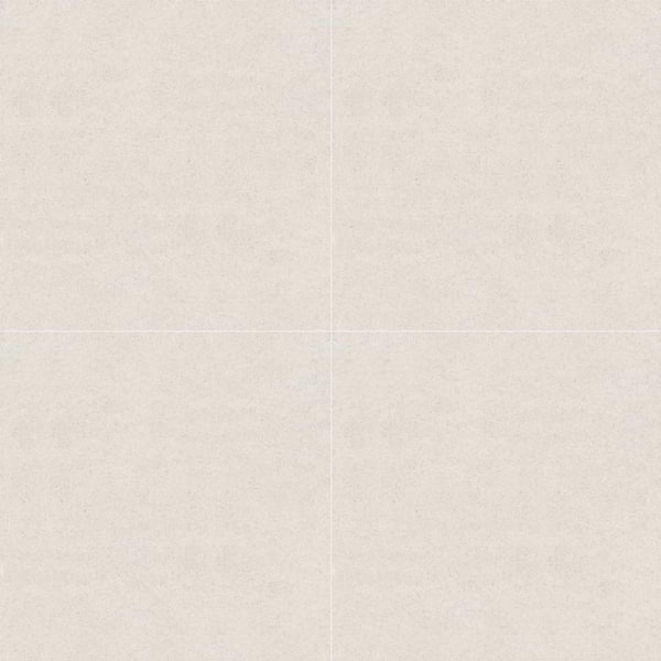 Illume Cream 47.12 in. x 47.12 in. Limestone Look Matte Porcelain Floor and Wall Tile (30.98 sq. ft. / Case)