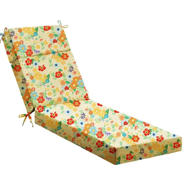 Daisy 72 x 21 x 3 in. Outdoor Lounge Chair