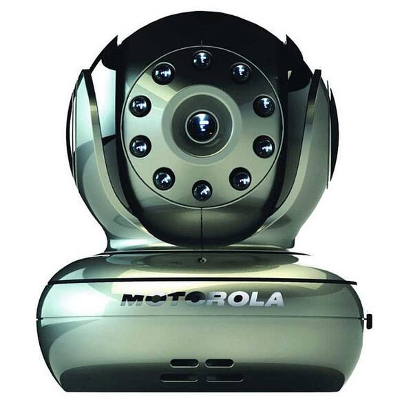 MOTOROLA Blink1 Pan-Tilt-Zoom Wi-Fi Camera in Silver
