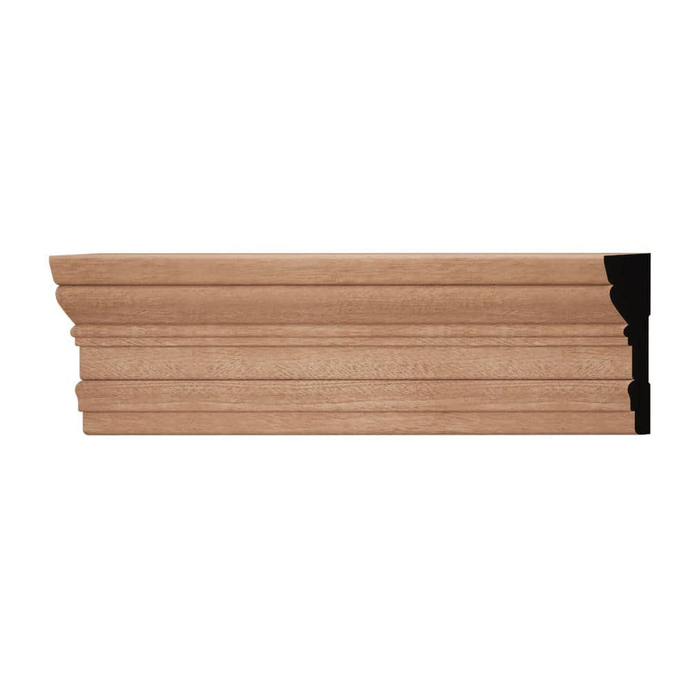 Ekena Millwork WM318 0.88 in. D x 3.25 in. W x 6 in. L Wood (Sapele ...