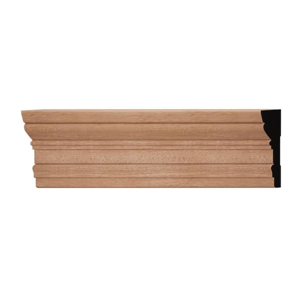 Ekena Millwork WM318 0.88 in. D x 3.25 in. W x 6 in. L Wood (Sapele) Casing Sample