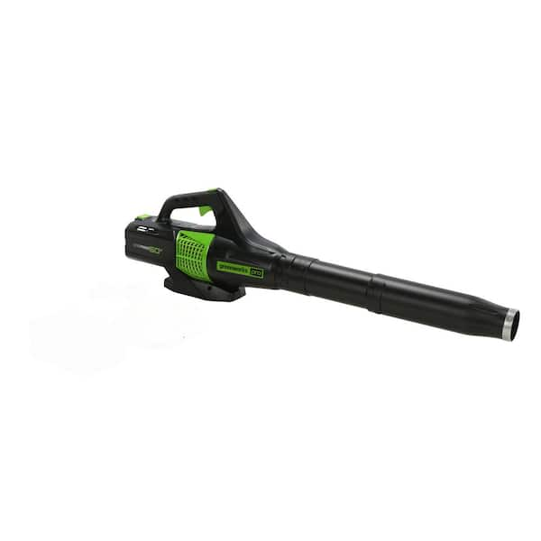 Greenworks Pro 125 Mph 450 Cfm 60 Volt Battery Cordless Handheld Leaf Blower Tool Only t The Home Depot