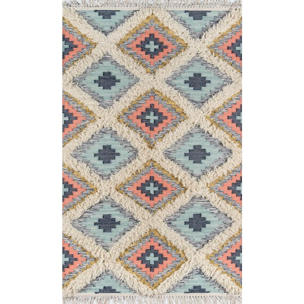 Novogratz by Momeni Indio Templin Multi 5 ft. x 7 ft. Area Rug