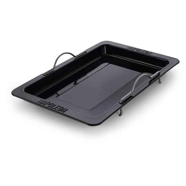 Black Grill Roasting Pan-Cooking Accessory