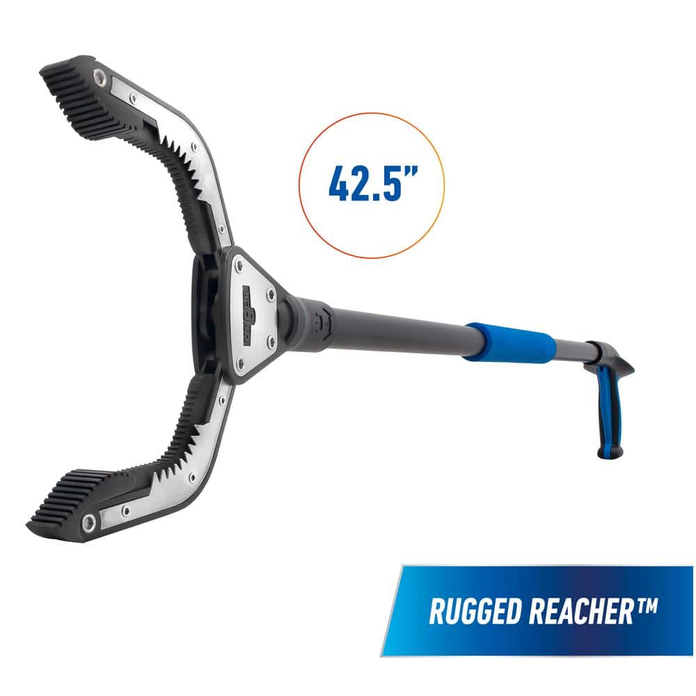 Unger Rugged Reacher Heavy Duty Grabber Tool, 42.5"