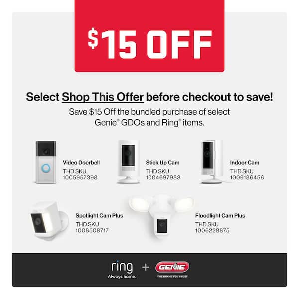 Signature Series Ultra-Quiet Wall Mount Smart Garage Door Opener with Battery Backup, Wi-Fi, Wireless Wall Console