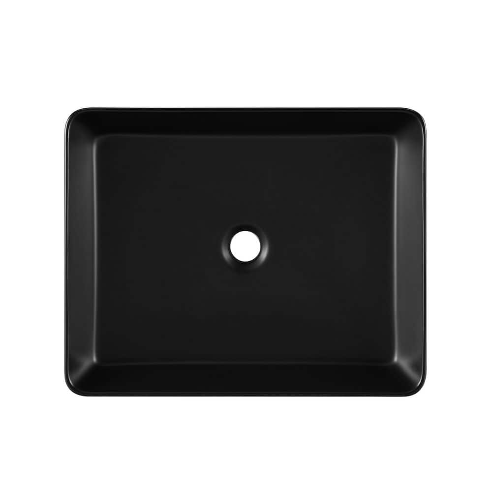 Swiss Madison Concorde 20 in. Rectangle Ceramic Vessel Bathroom