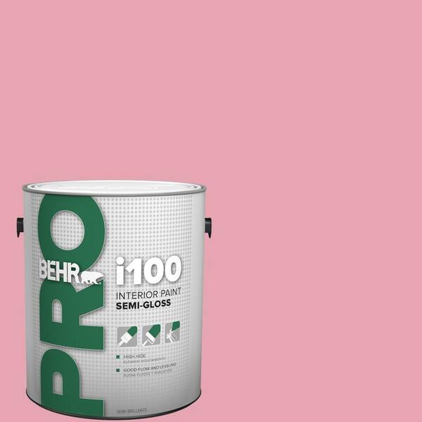 BEHR PRO 1 gal. #P140-3 Love At First Sight Semi-Gloss Interior Paint