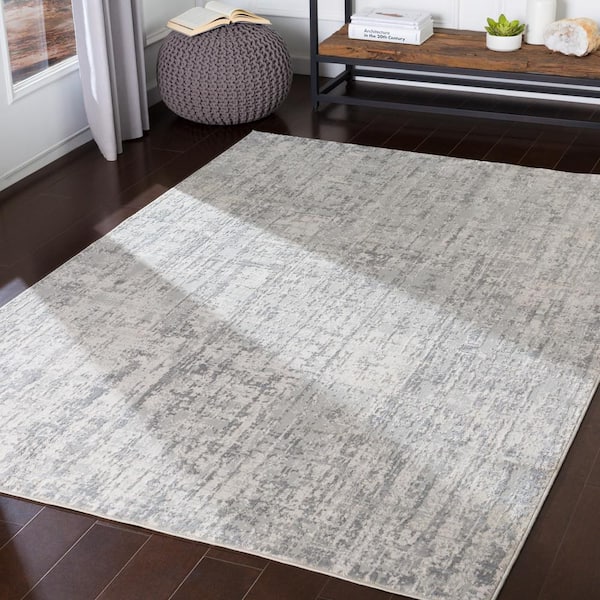 Marquis Grey Doormat 2 ft. x 3 ft. Solid Area Rug