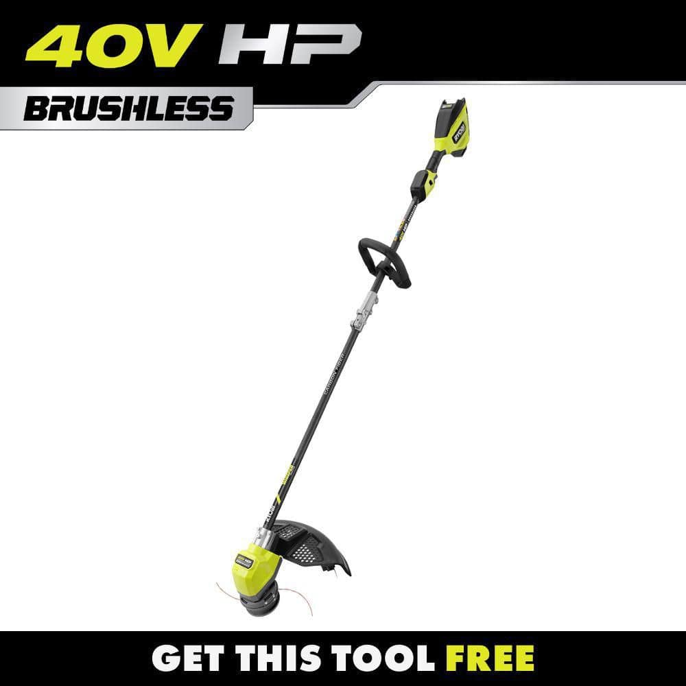 RYOBI 40V HP Brushless Whisper Series 17 in. Cordless