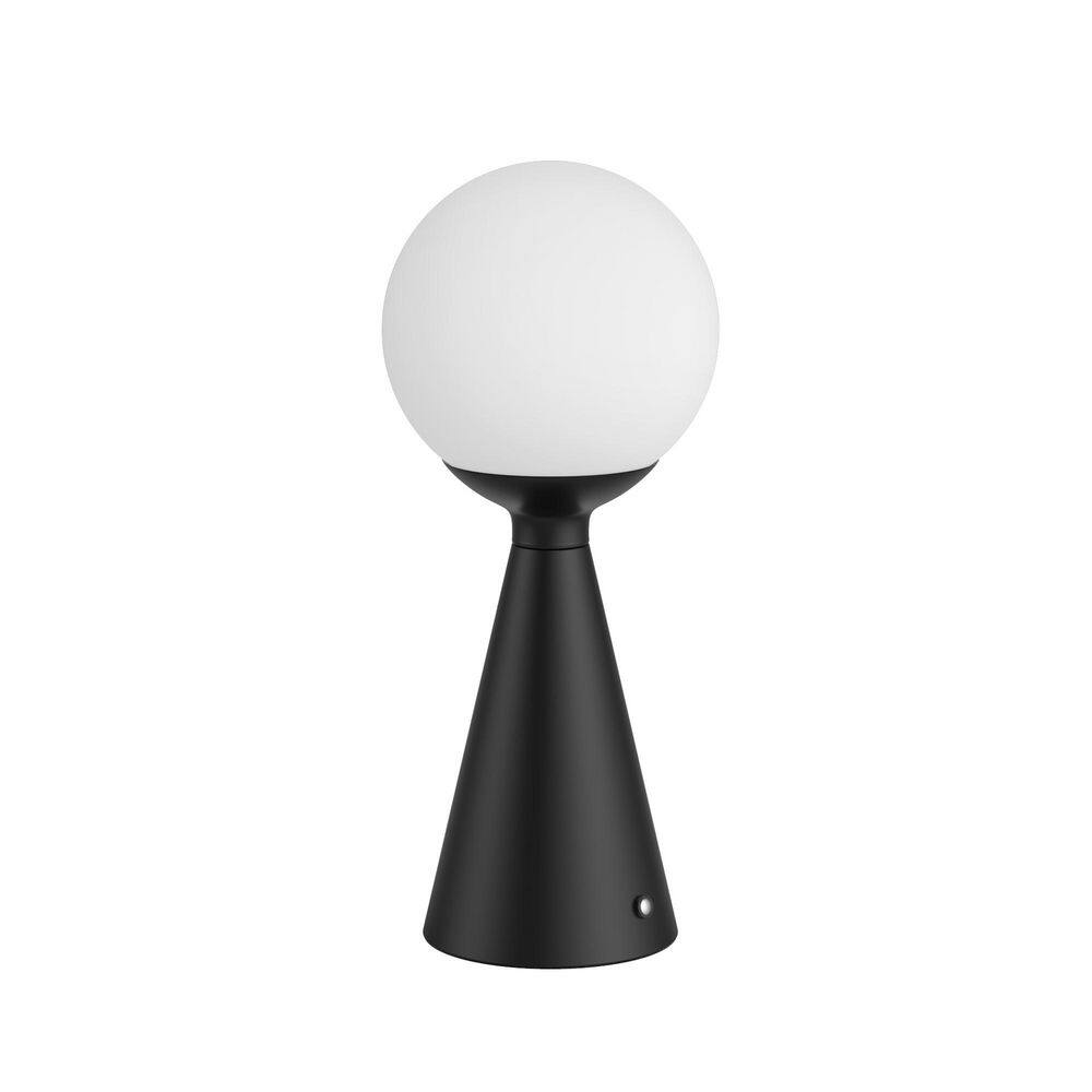 13 in. Black Modern LED Dimmable Bedroom Living Room Bedside Desk Nightstand Small Table Lamps USB Port Set of 2 price history on PriceWatchPro
