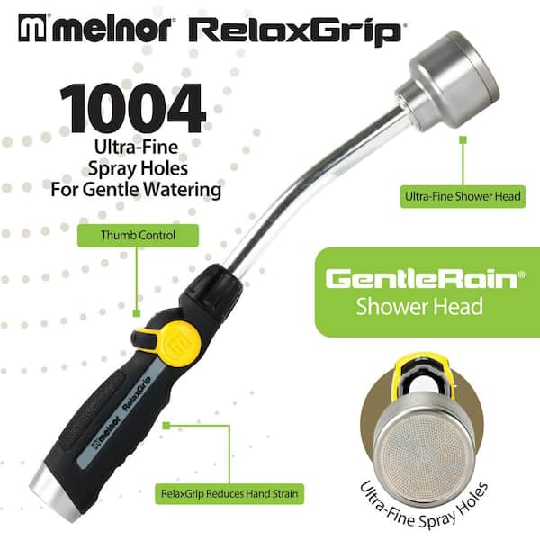 Melnor Relax Grip Ultra-Fine 15 in. Shower Head Water Wand R15105 - The  Home Depot