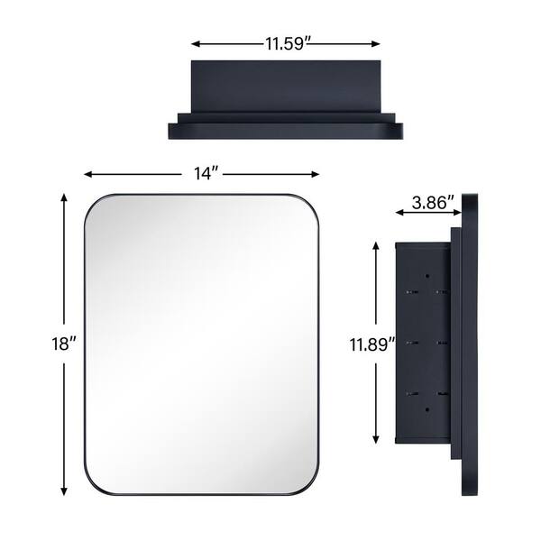 14x18 medicine deals cabinet home depot