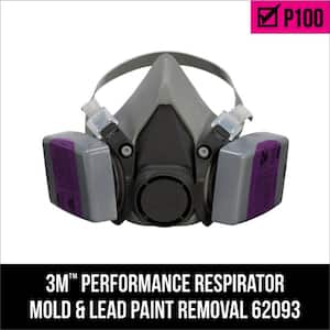 3M OV/AG P100 Pro Multi-Purpose Reusable Respirator with Quick Latch, Size  Medium 65023QLHA1-C - The Home Depot