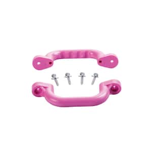 Plastic Playset Safety Handles (Set of 2) - Pink