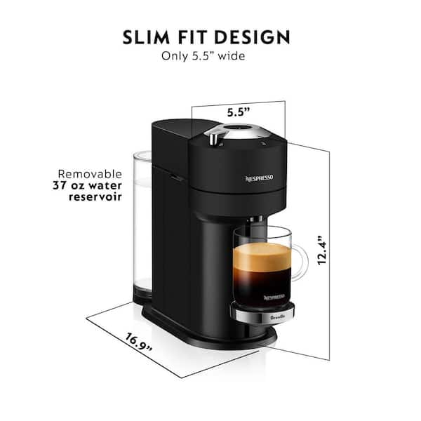 Breville 1 Cup Vertuo Next Deluxe Coffee and Espresso Machine in